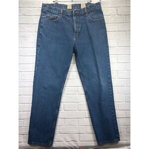 Red Head Brand Co Straight Leg Jeans Men's 38x34 Medium Wash Blue Denim